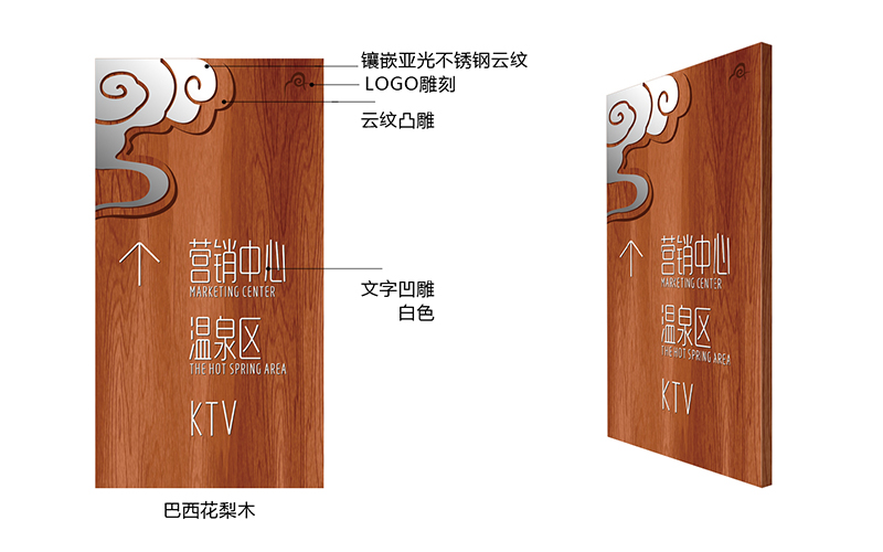 云天海温泉度假村导视